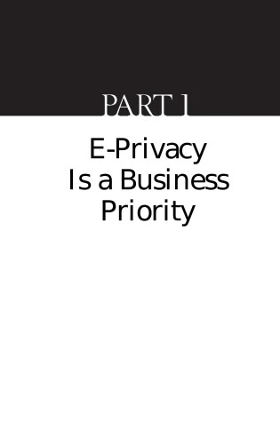 Cover of The E-Privacy Imperative