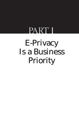 Book cover for The E-Privacy Imperative