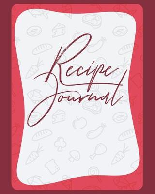 Book cover for Recipe Journal