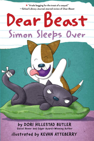 Book cover for Dear Beast: Simon Sleeps Over