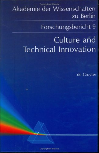 Book cover for Culture and Technical Innovation