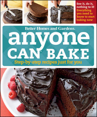 Book cover for Anyone Can Bake: Step-By-Step Recipes Just for You