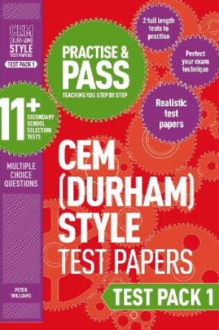 Cover of Practise and Pass 11+ CEM Test Papers - Test Pack 1