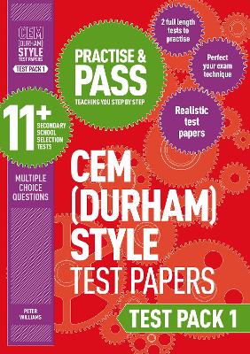 Book cover for Practise and Pass 11+ CEM Test Papers - Test Pack 1