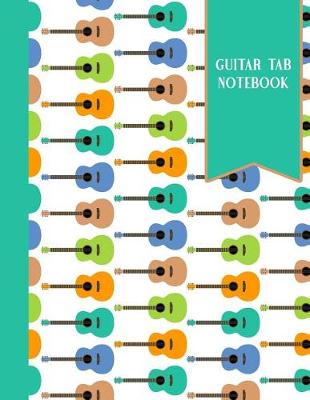 Book cover for Guitar Tab Notebook