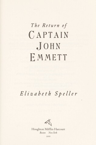 Cover of The Return of Captain John Emmett