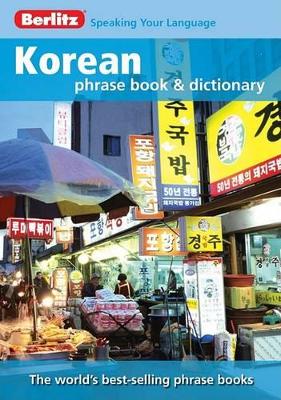 Book cover for Korean Phrase Book & Dictionary