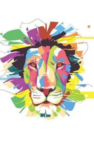 Cover of Lion Pop Art Lined Journal