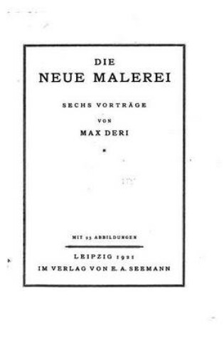 Cover of Die neue Malerei