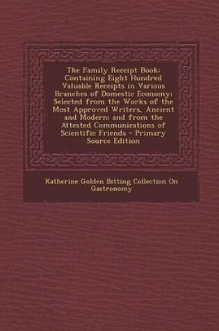 Cover of The Family Receipt Book