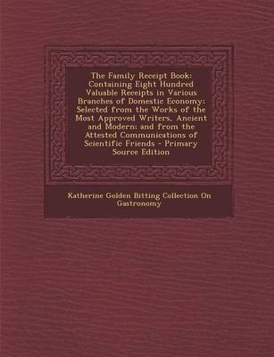 Book cover for The Family Receipt Book