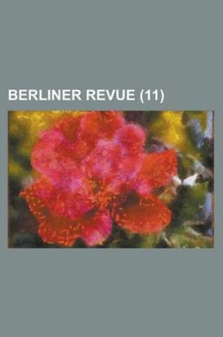 Cover of Berliner Revue (11)