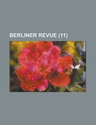 Book cover for Berliner Revue (11)