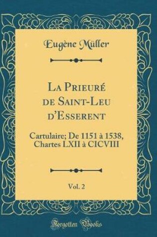 Cover of La Prieure de Saint-Leu d'Esserent, Vol. 2