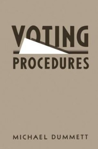 Cover of Voting Procedures