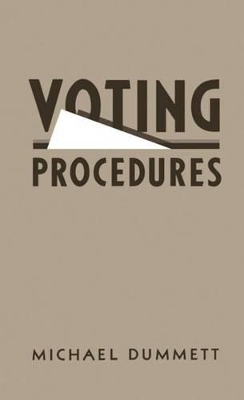 Book cover for Voting Procedures