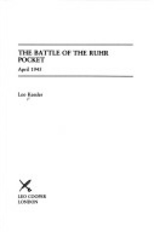 Cover of The Battle of the Ruhr Pocket