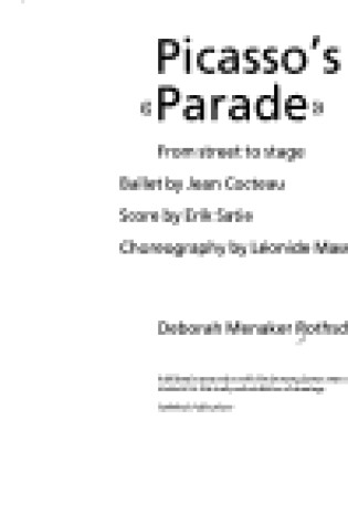 Cover of Picasso's Parade