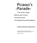 Book cover for Picasso's Parade