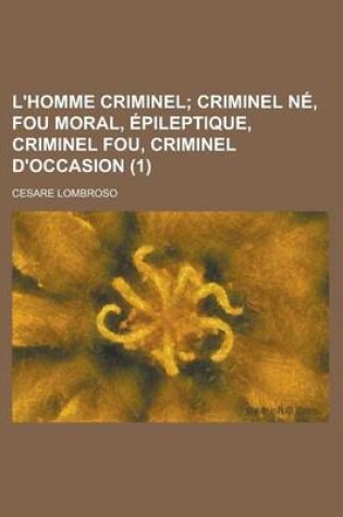 Cover of L'Homme Criminel (1)