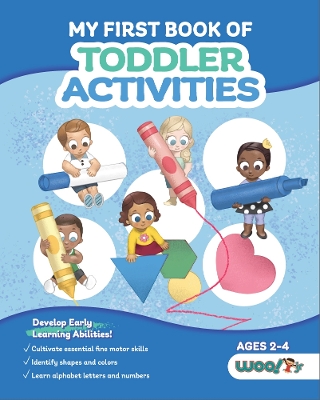 Book cover for My First Book of Toddler Activities