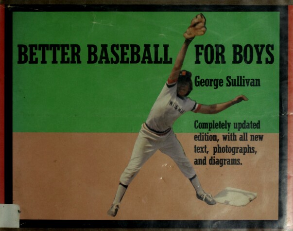 Book cover for Better Baseball for Boys