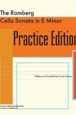 Cover of The Romberg Cello Sonata in e Minor Practice Edition