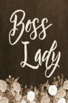 Book cover for Chalkboard Journal - Boss Lady (Brown)