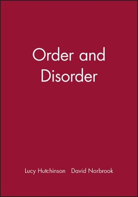 Book cover for Order and Disorder