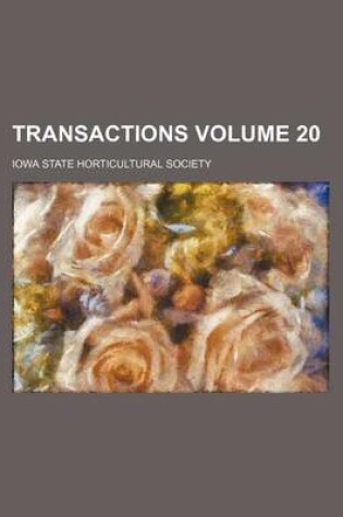 Cover of Transactions Volume 20