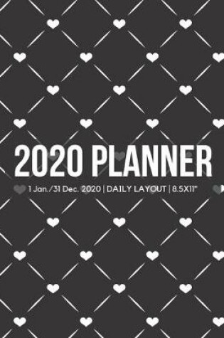 Cover of 2020 Hearts Daily Planner