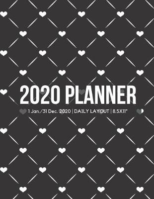 Book cover for 2020 Hearts Daily Planner