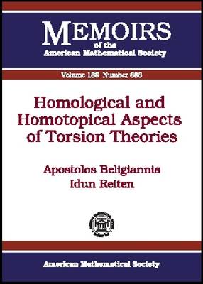 Book cover for Homological and Homotopical Aspects of Torsion Theories