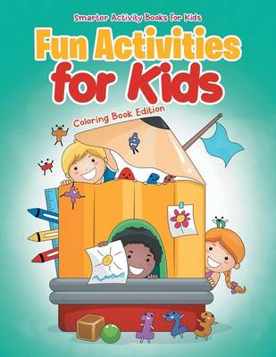 Book cover for Fun Activities for Kids Coloring Book Edition