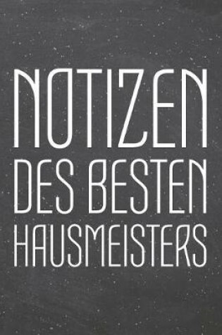 Cover of Notizen des besten Hausmeisters