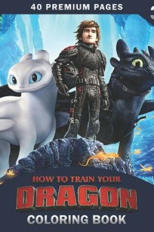 Cover of How To Train Your Dragon Coloring Book Vol3