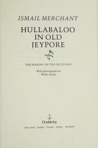 Cover of Hullabaloo Old Jeypo