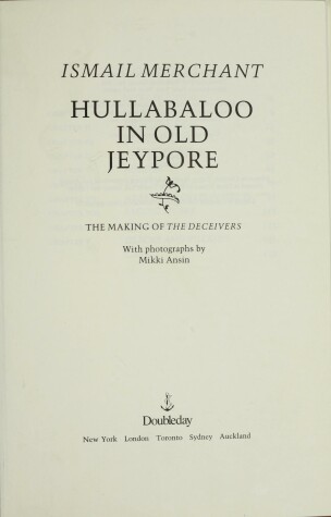 Book cover for Hullabaloo Old Jeypo