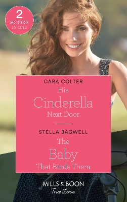 Book cover for His Cinderella Next Door / The Baby That Binds Them