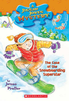 Book cover for The Case of the Snowboarding Superstar