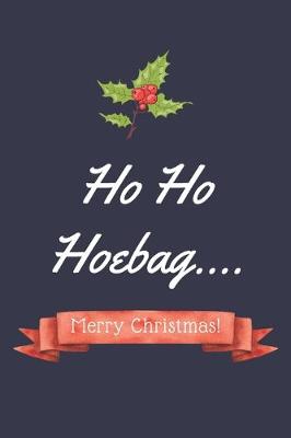 Book cover for Ho Ho Hoebag.... Merry Christmas!