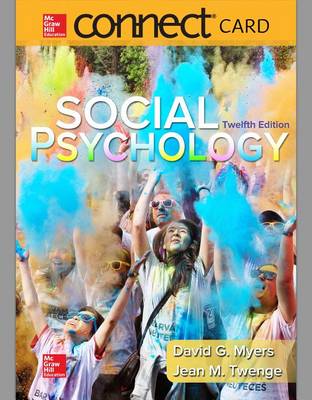 Book cover for Connect Access Card for Social Psychology