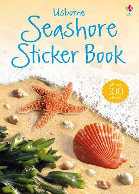 Book cover for Seashore Sticker Book