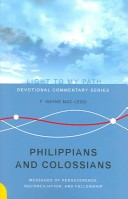 Cover of Philippians and Colossians