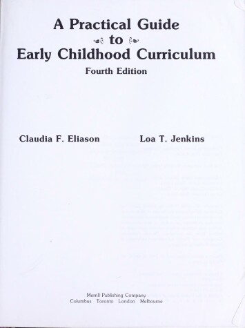 Book cover for Practical Guide Early Childhood Curricul