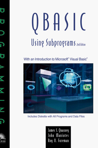 Cover of Qbasic Using Subprograms