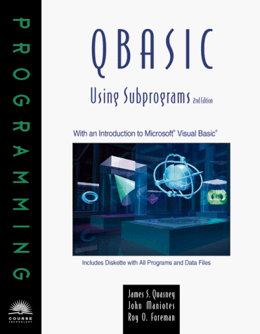 Book cover for Qbasic Using Subprograms