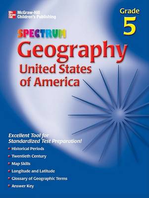 Book cover for Spectrum Geography, Grade 5