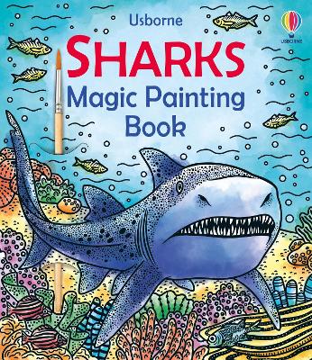 Cover of Sharks Magic Painting Book