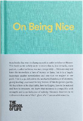 Book cover for On Being Nice